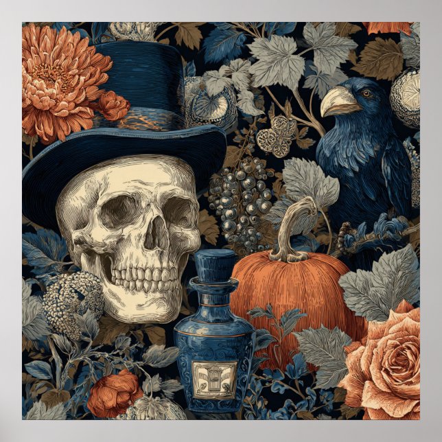 Halloween Victorian Poster (Front)
