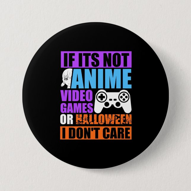 Halloween Video Games 7.5 Cm Round Badge (Front)