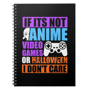 Halloween Video Games Notebook