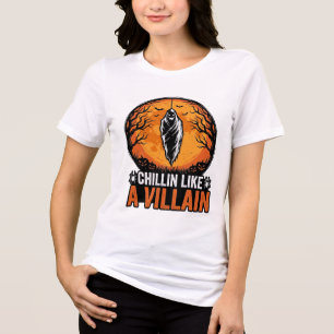 Halloween Villain Vintage Engraving Shirt Design_1