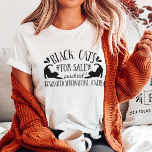 Halloween Vintage Black Cats for Sale T-Shirt