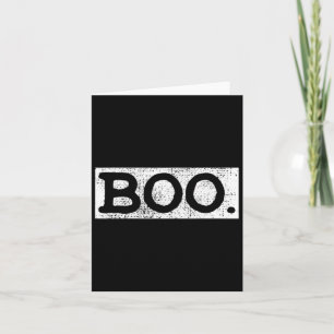 Halloween Vintage Boo Fun Gift  Card