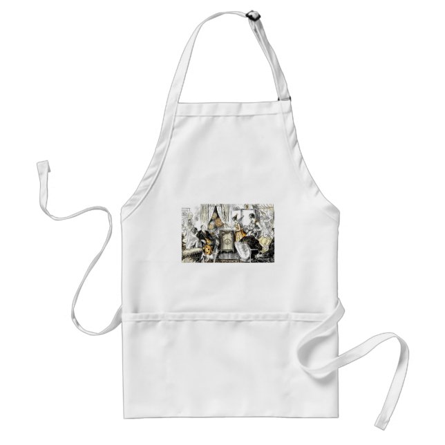 Halloween Vintage Flappers Standard Apron (Front)