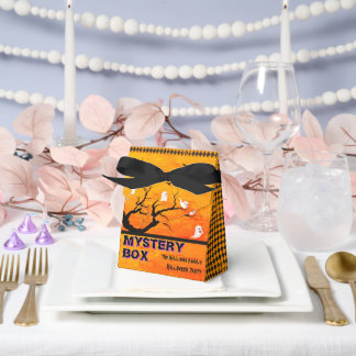 Halloween Vintage Ghost Treat Tricks Party Mystery Favour Box