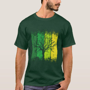Halloween vintage haunted and creepy design T-Shirt
