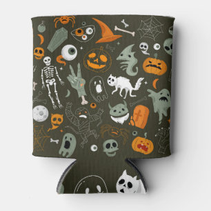 Halloween Vintage: Icon & Element Collection Can Cooler