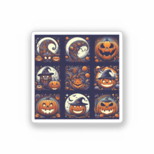 Halloween Vinyl Sticker