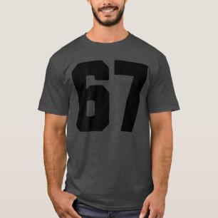 Halloween Viral Internet Meme 67 Sports Jersey Num T-Shirt