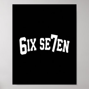 Halloween Viral Internet Six Seven Meme 67 Sports  Poster
