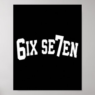 Halloween Viral Internet Six Seven Meme 67 Srts Je Poster