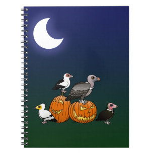 Halloween Vultures Notebook