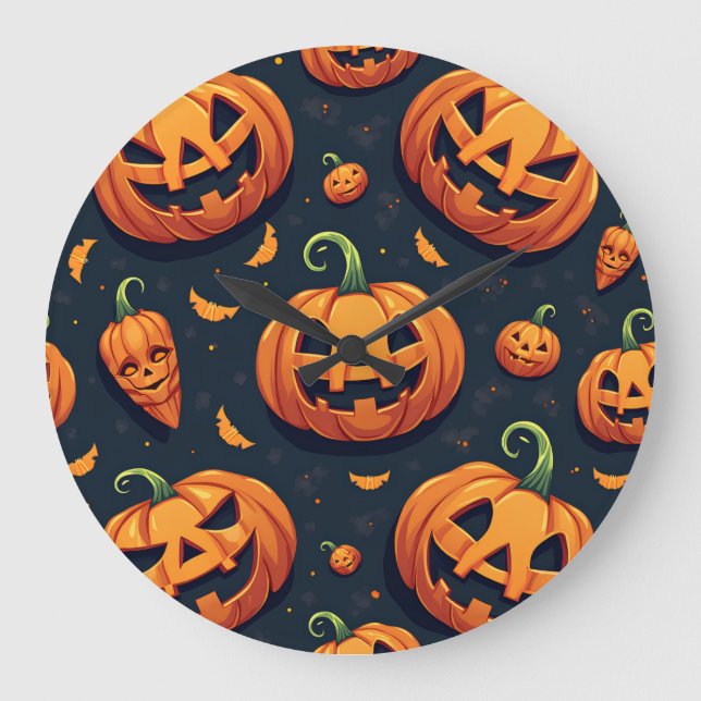 Halloween Wall Clock (Front)