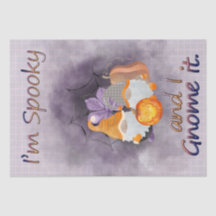 Halloween Watercolor Gnomes