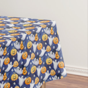Halloween Watercolor Pattern Tablecloth