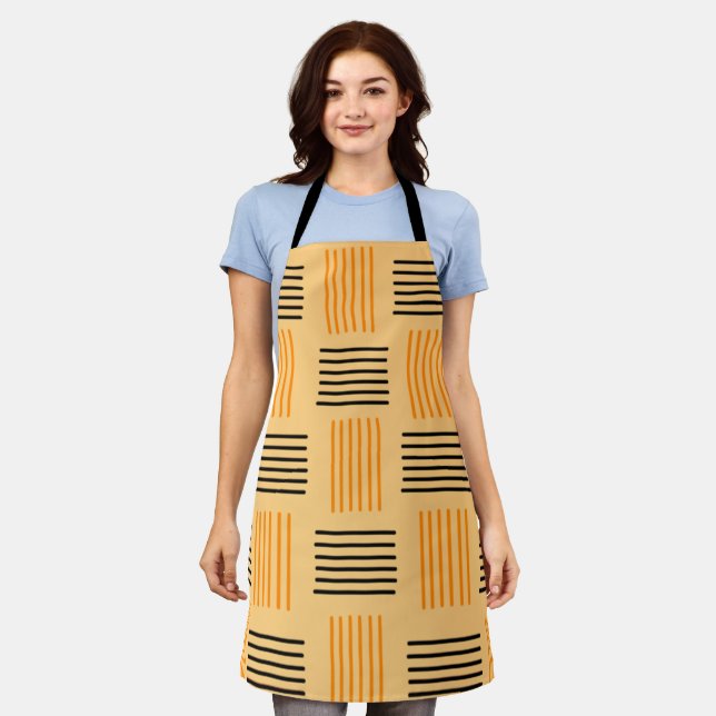 Halloween Weave  Apron (Worn)