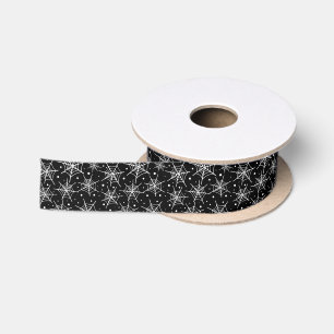 Halloween Webs Satin Ribbon