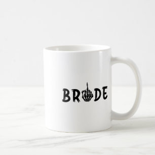 Halloween Wedding Bride Groom Skeleton Till Death Coffee Mug