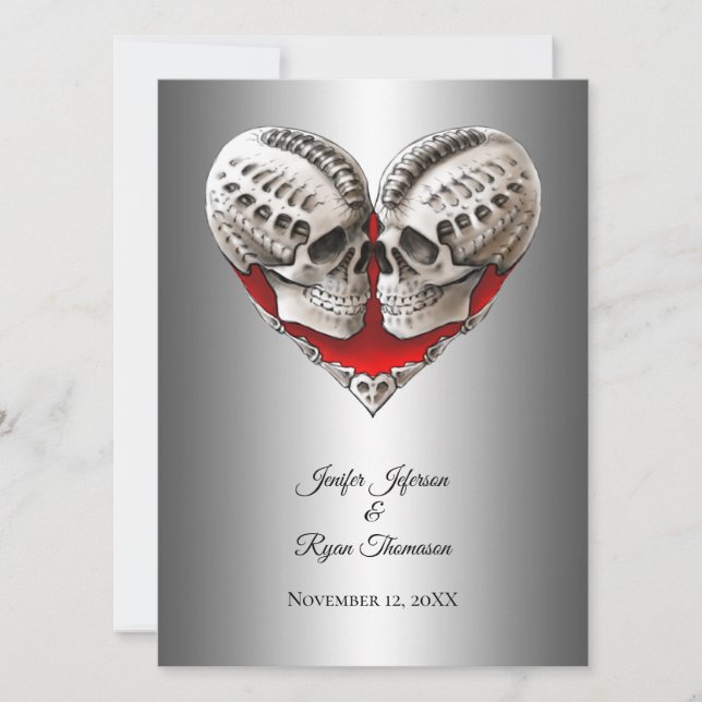 halloween wedding Invitation (Front)