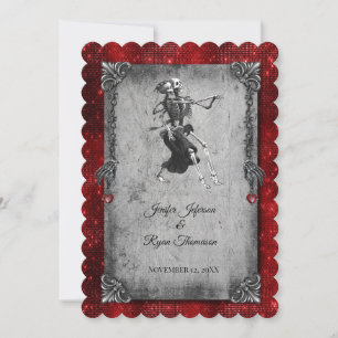 halloween wedding Invitation