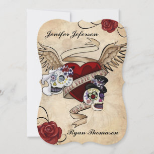 halloween wedding Invitation