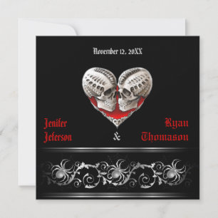 halloween wedding Invitation