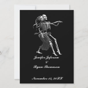 halloween wedding Invitation
