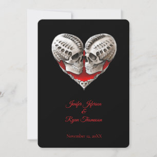 halloween wedding Invitation