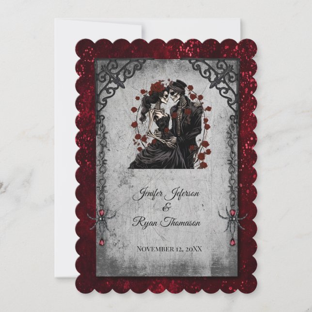 halloween wedding Invitation (Front)