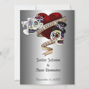 halloween wedding Invitation