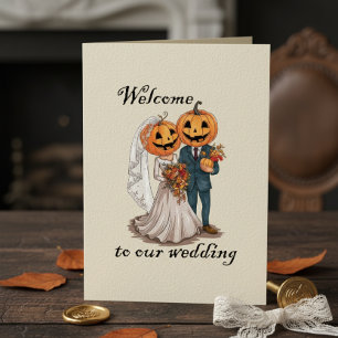 Halloween Wedding Invitation
