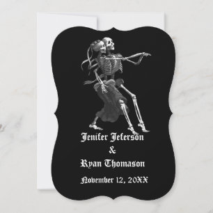 halloween wedding Invitation