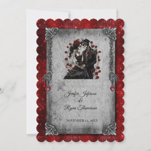 halloween wedding Invitation