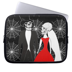 Halloween Wedding Laptop Sleeve Customise Product