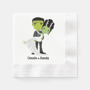Halloween Wedding Napkin