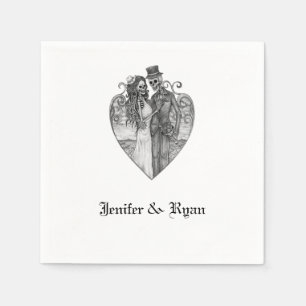 Halloween wedding  Napkins