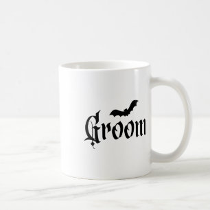 Halloween Wedding Spooky Groom Bride Couple Matchi Coffee Mug