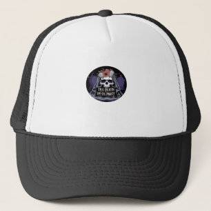 Halloween Wedding Spooky Wedding Halloween Party T Trucker Hat