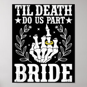 Halloween Wedding Til Government Agencyth Do Part Poster