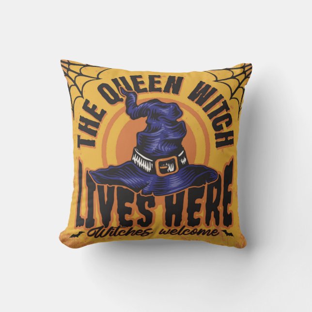 Halloween Welcome Cushion (Front)
