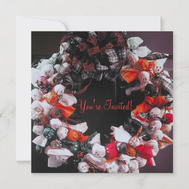 Halloween Welcome ~ Invitations (Front)