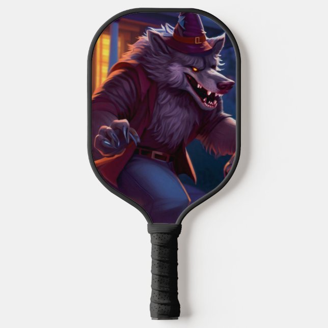Halloween/werewolf/fall/autumn Pickleball Paddle (Front)