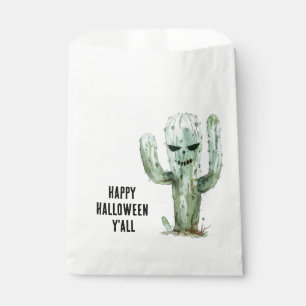Halloween Western Cactus Favour Bag