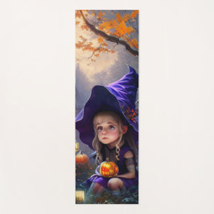 Halloween/Whimsical/Pumpkin/Witch Yoga Mat