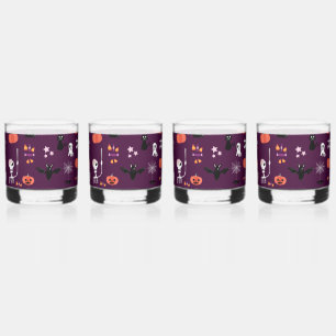 Halloween Whiskey Glass