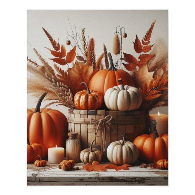 Halloween White Campaign Poster (Front)
