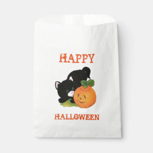 Halloween White Favour Bags/Pumpkin Bag