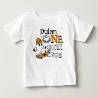 Halloween White One Spooky Dude 1st Birthday