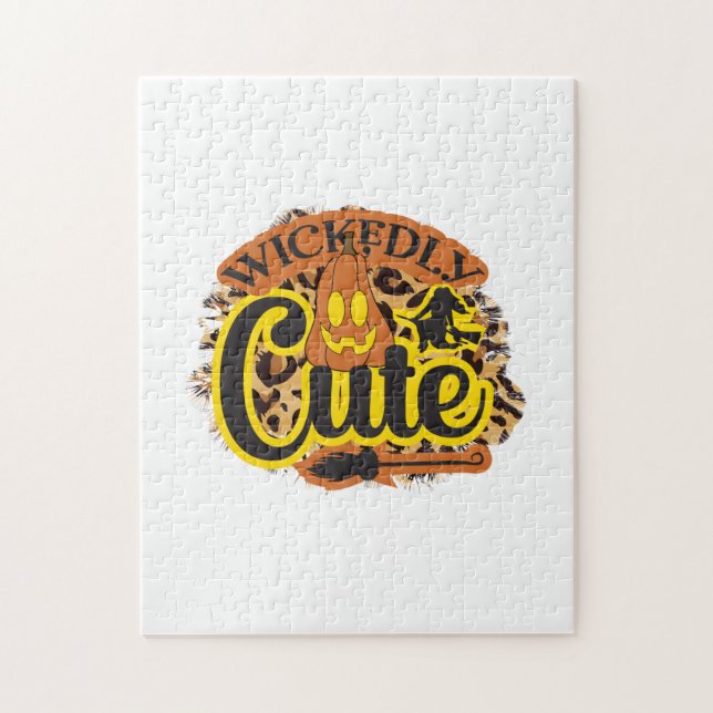 Halloween Wickedly Cute Jigsaw Puzzle (Vertical)