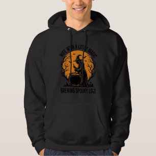 Halloween Wife Shirt Vintage Witch Cauldron Humour