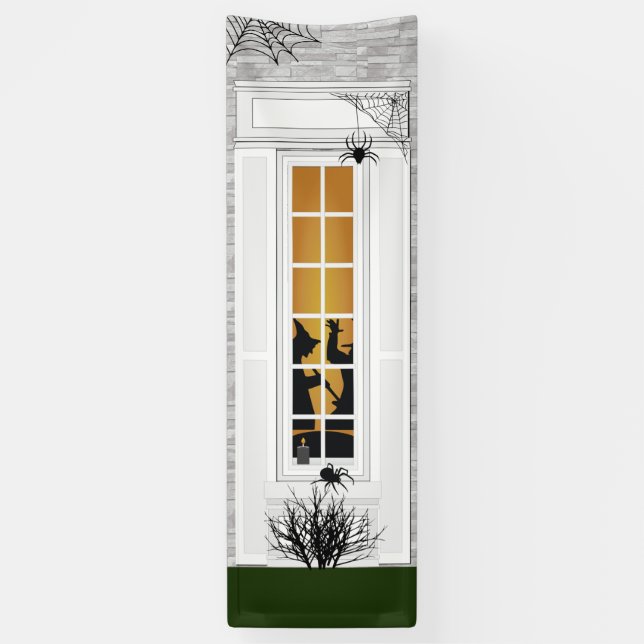 Halloween Window Banner (Vertical)